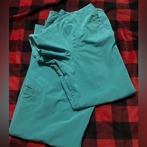 Blue XS Smitten women’s scrub set.